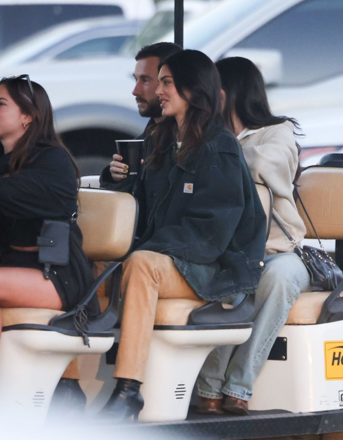 Kendall Jenner on a Golf Cart to Watch Morgan Wallen’s Stagecoach Set in Indio 5