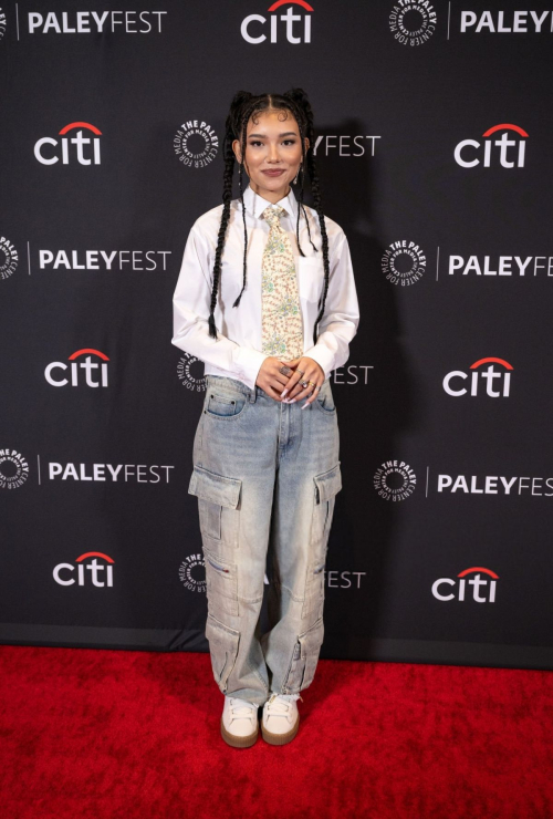 Kiawentiio at Paleyfest LA Screening of Avatar 4