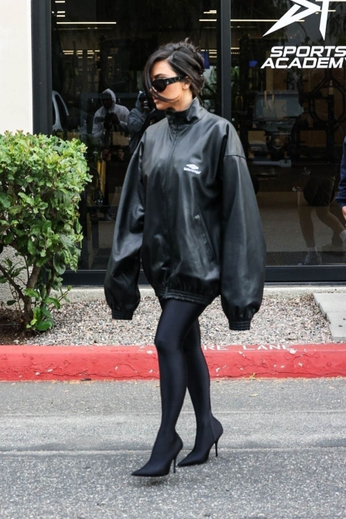 Kim Kardashian Arrives at Her Son’s Game in Thousand Oaks 2