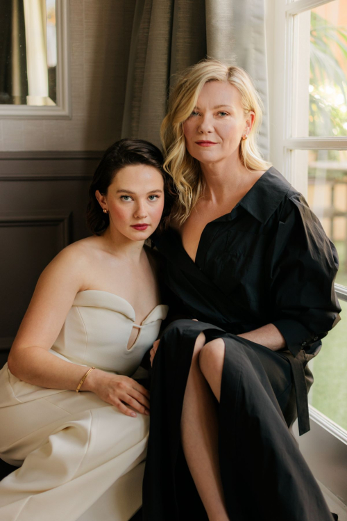 Kirsten Dunst and Cailee Spaeny for LA Times April 2024 2