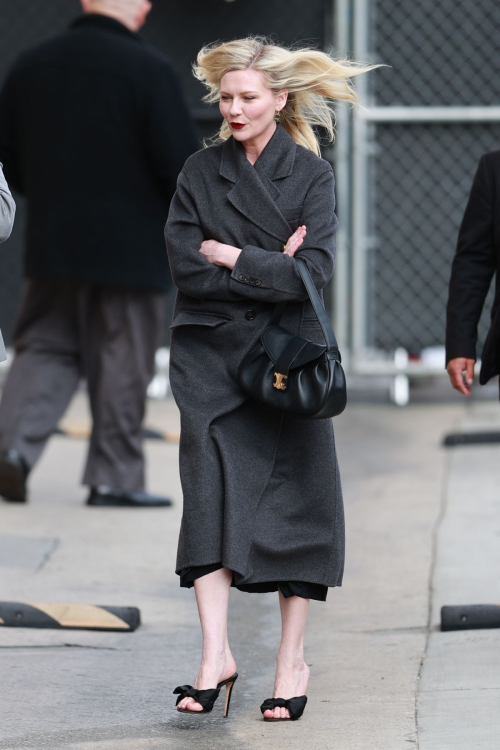 Kirsten Dunst Arrives at Jimmy Kimmel Live in Hollywood 3