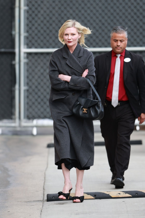 Kirsten Dunst Arrives at Jimmy Kimmel Live in Hollywood 6