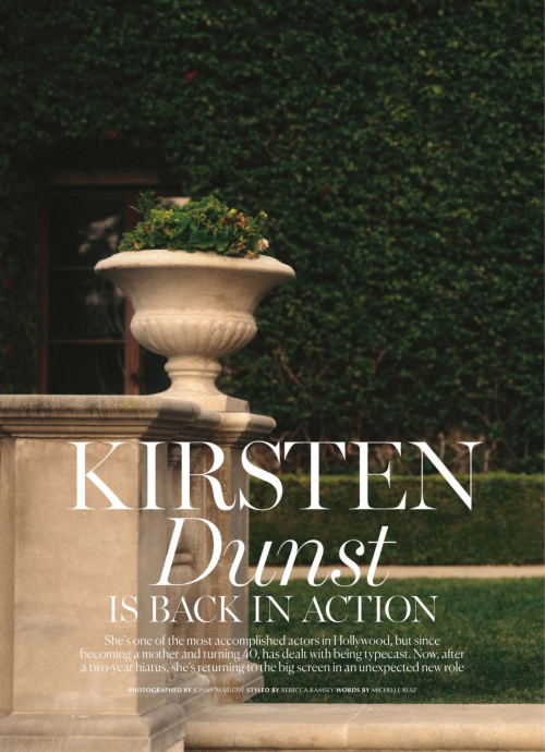 Kirsten Dunst Featured in Marie Claire Australia 7