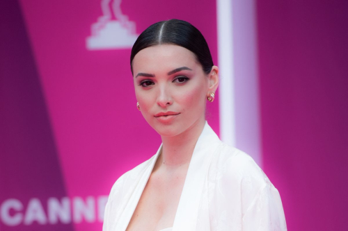 Kleofina Pnishi at Pink Carpet at 7th Canneseries International Festival in Cannes 1