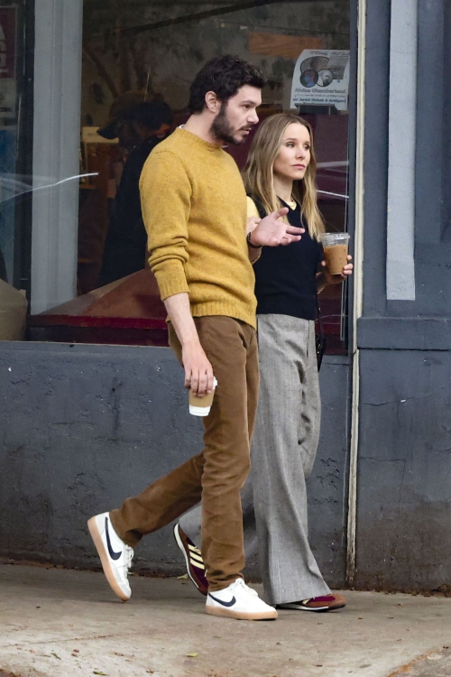 Kristen Bell and Adam Brody Filming Erin Foster Series in Los Feliz 1