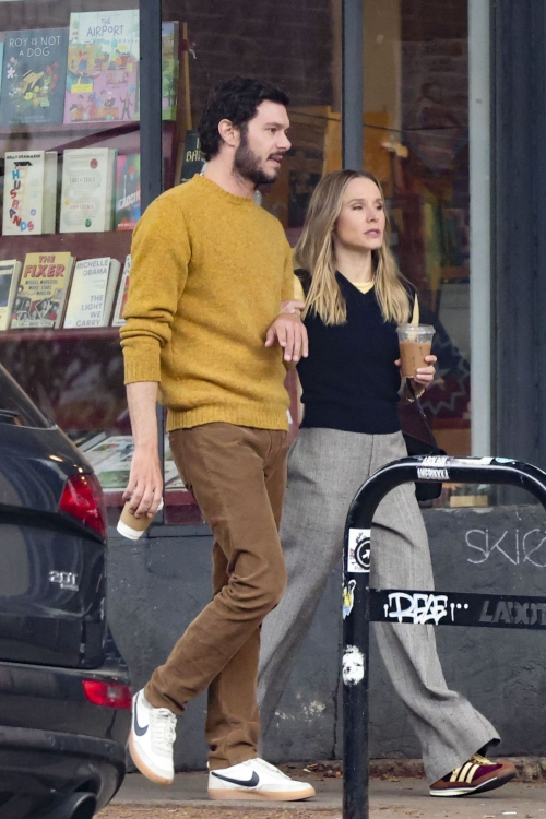 Kristen Bell and Adam Brody Filming Erin Foster Series in Los Feliz 6