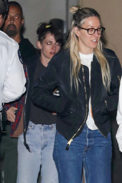 Kristen Stewart and Dylan Meyer at The Grove Mall