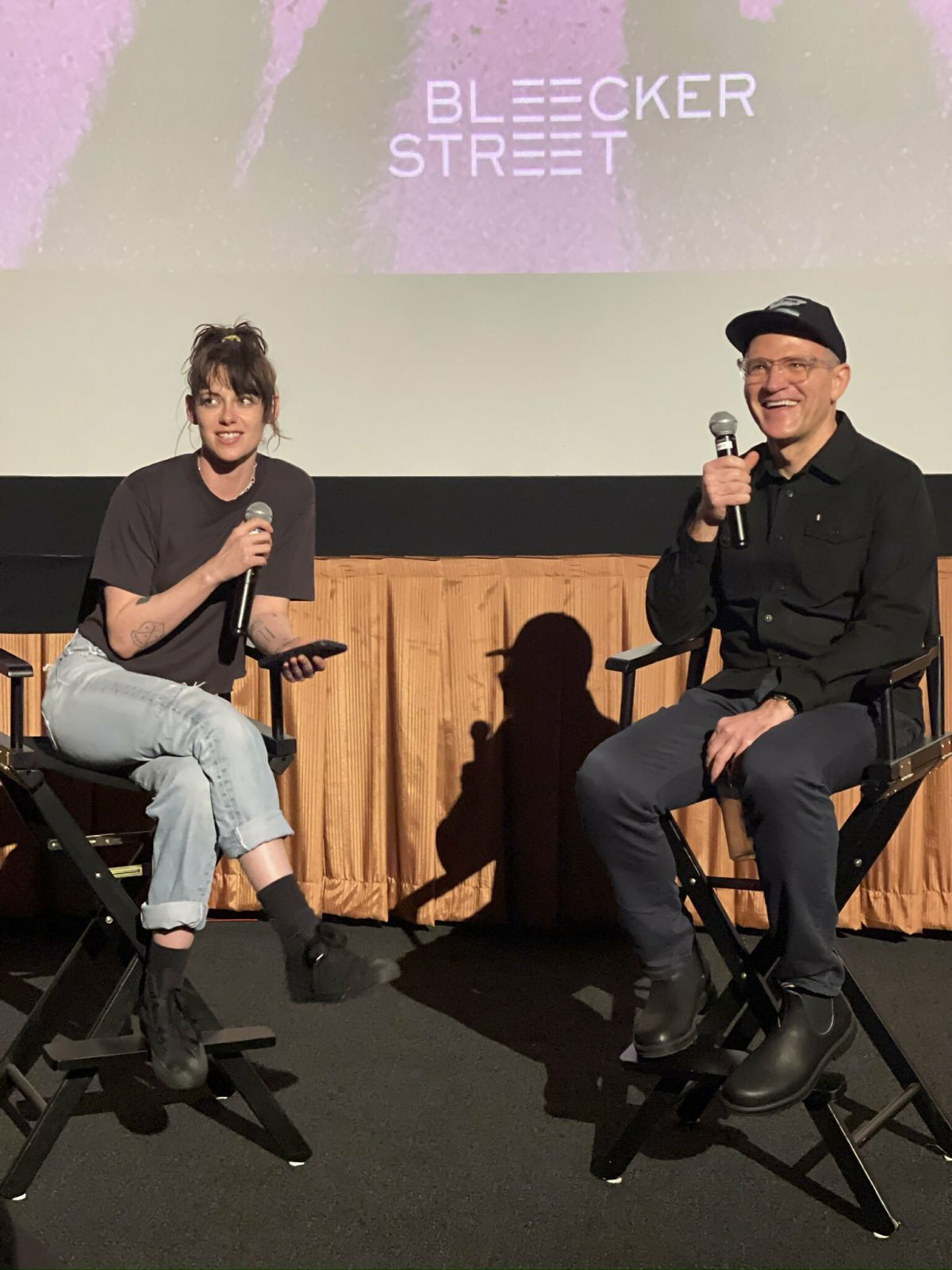 Kristen Stewart at Sasquatch Sunset Q&A in Los Angeles