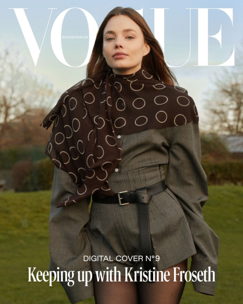 Kristine Forseth for Vogue Scandinavia April 2024 Photoshoot