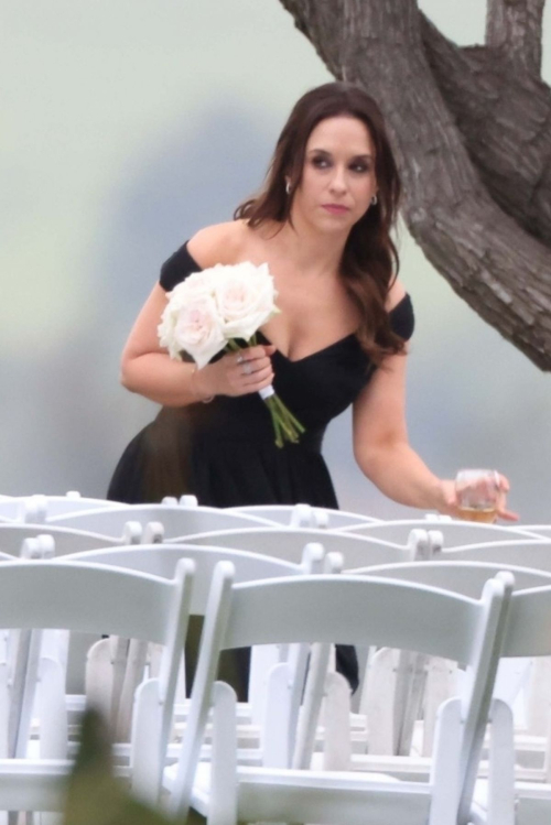 Lacey Chabert Attends Wedding of Kimberly J. Brown 1