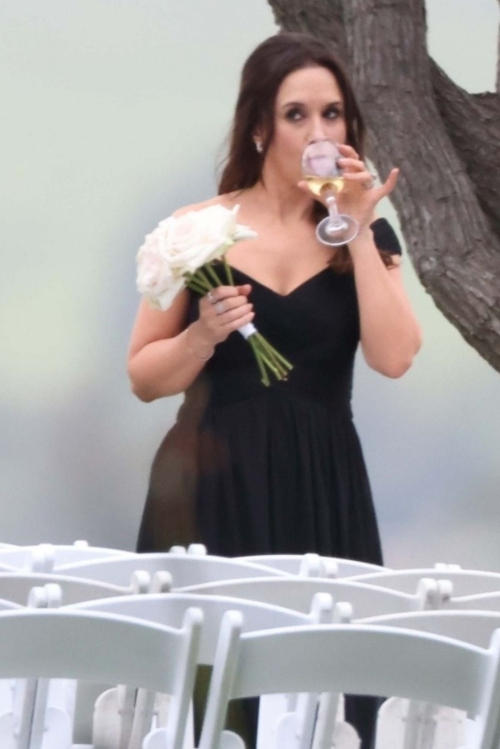 Lacey Chabert Attends Wedding of Kimberly J. Brown 2