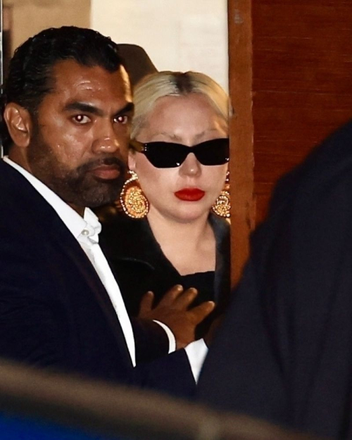 Lady Gaga and Michael Polansky on Dinner Date at Nobu in Malibu 5