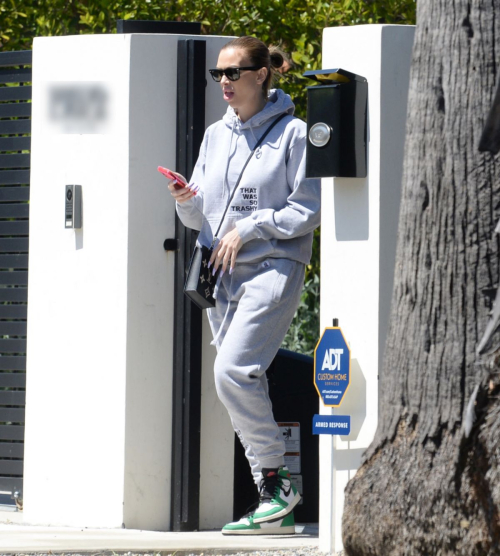 Lala Kent Arrives for an Interview in Culver City