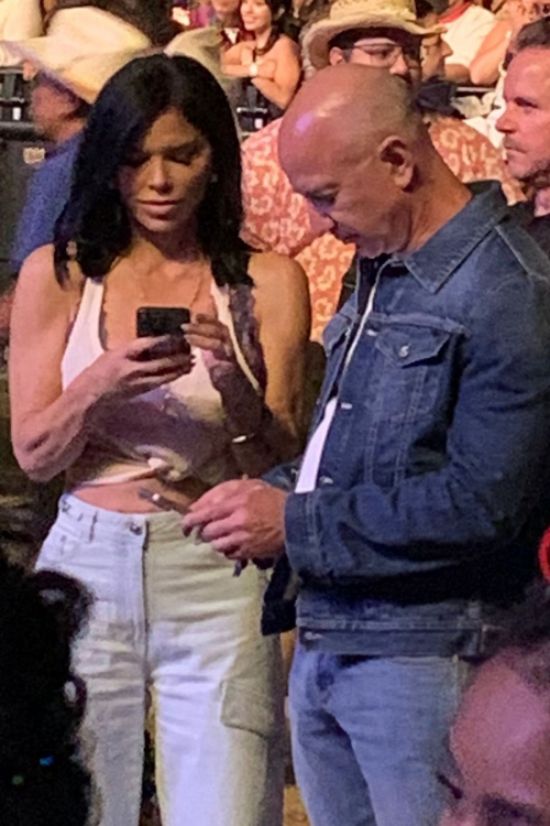 Lauren Sanchez and Jeff Bezos at Coachella Valley Music and Arts Festival