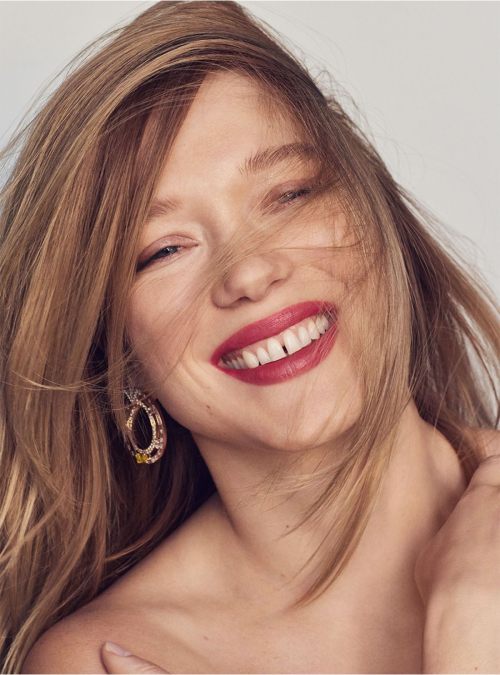 Lea Seydoux Featured in Harper