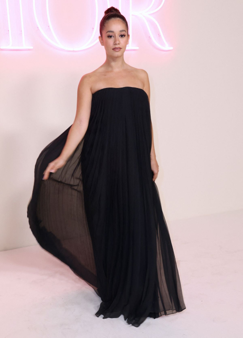 Lena Mahfouf at Dior Fashion Show in Brooklyn Museum 2