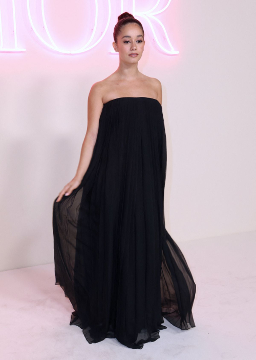 Lena Mahfouf at Dior Fashion Show in Brooklyn Museum 3