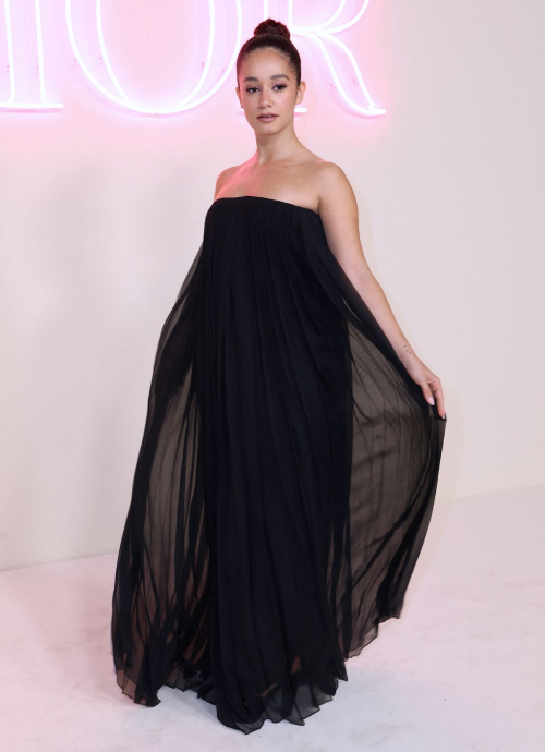 Lena Mahfouf at Dior Fashion Show in Brooklyn Museum 5