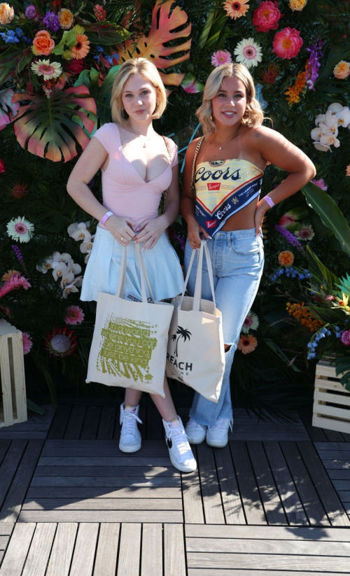 Lily Brooks O'Briant at REACH x HiitHaus Pre-Coachella Gifting Suite in West Hollywood