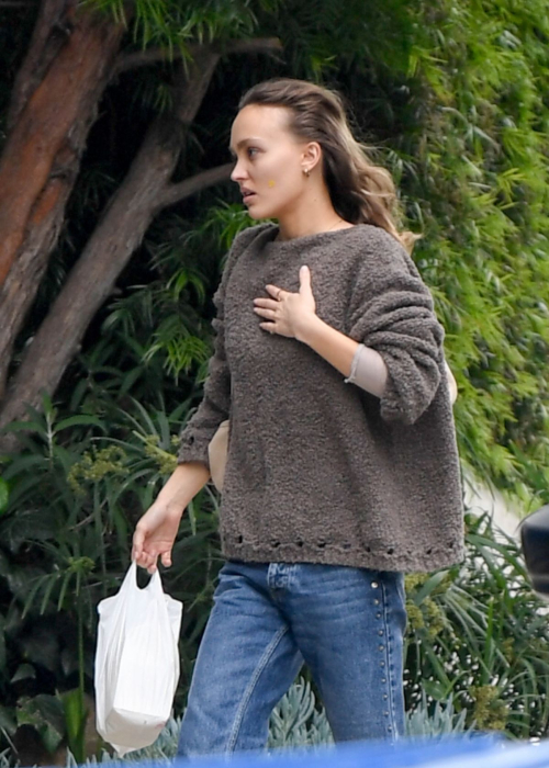 Lily Rose Depp Visits a Friend in Los Angeles 5