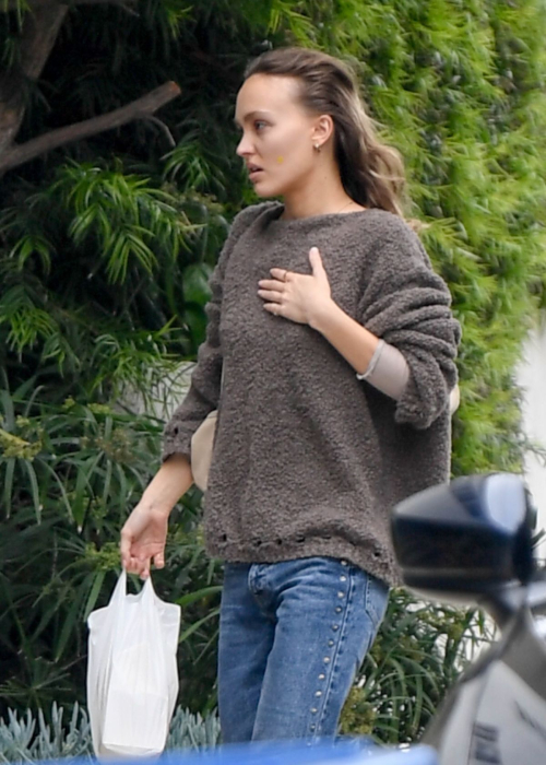 Lily Rose Depp Visits a Friend in Los Angeles 6