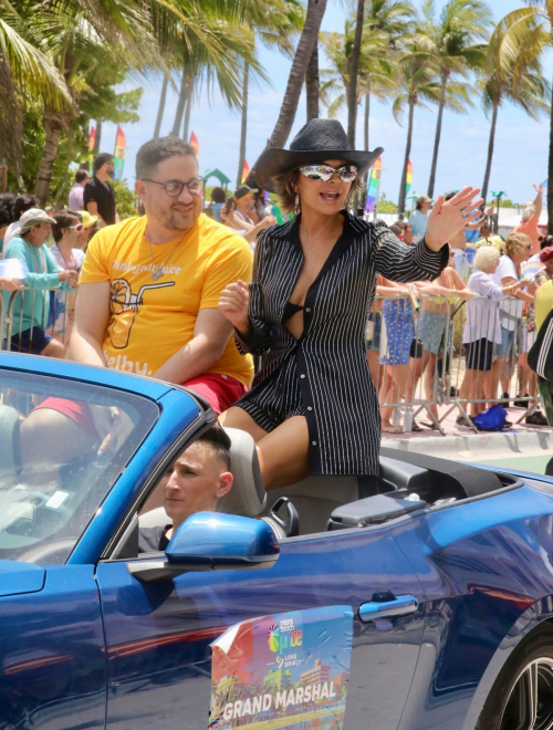 Lisa Rinna Celebrates at Gay Pride Event in Miami 2