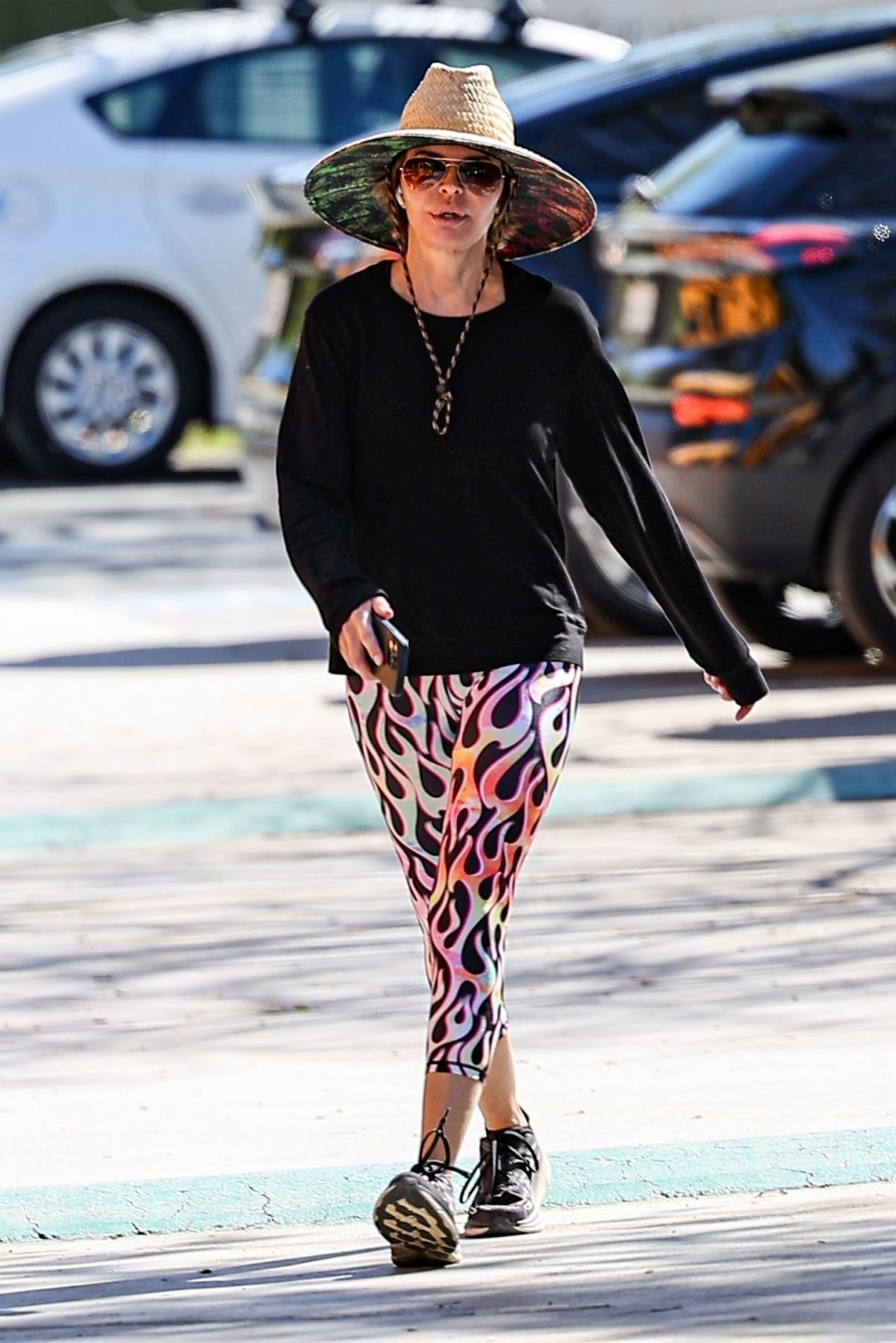 Lisa Rinna Takes a Hike in Los Angeles