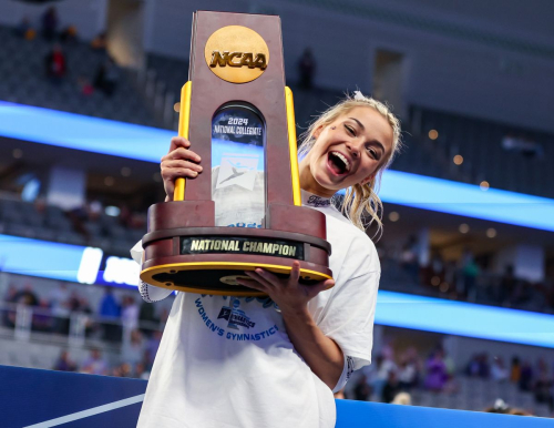 Livvy Dunne at NCAA Gymnastics Championship 9