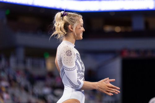 Livvy Dunne at NCAA Gymnastics Championship 12