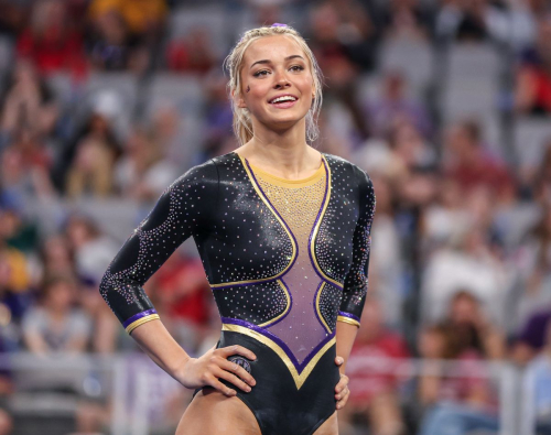 Livvy Dunne at NCAA Gymnastics Championship Semifinals