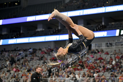 Livvy Dunne at NCAA Gymnastics Championship Semifinals 1