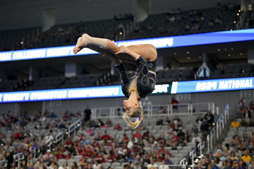 Livvy Dunne at NCAA Gymnastics Championship Semifinals 3