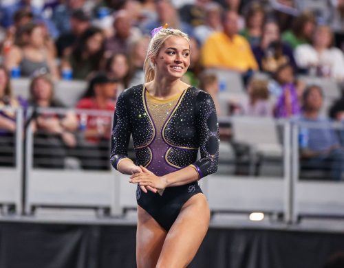 Livvy Dunne at NCAA Gymnastics Championship Semifinals 4