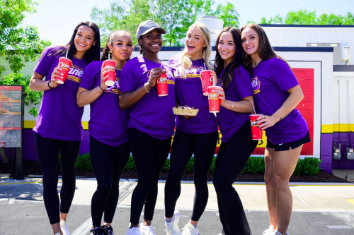 Livvy Dunne Celebrates LSU Gymnastics Championship Win 2