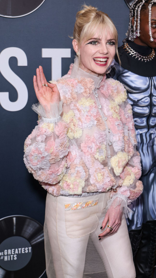 Lucy Boynton at The Greatest Hits Premiere in Los Angeles 2