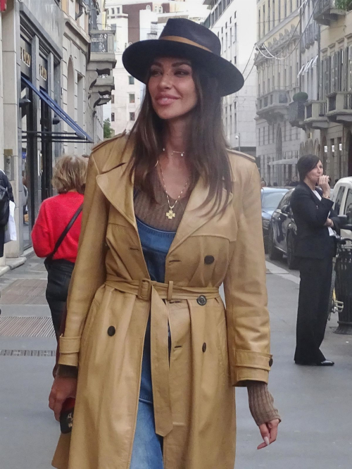 Madalina Ghenea Out Shopping at Damiani in Milan 4