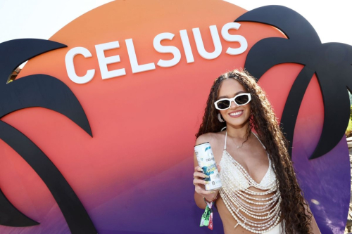 Madison Pettis at Celsius Cosmic Desert Event at Coachella 3