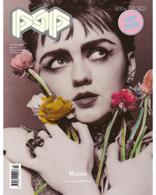 Maisie Williams Featured in Pop Magazine Spring/Summer 2024