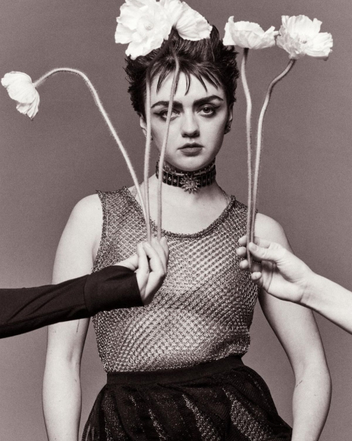 Maisie Williams Featured in Pop Magazine Spring/Summer 2024 1