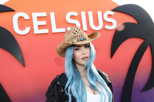 Megan Fox at Celsius Cosmic Desert Event at Coachella 1