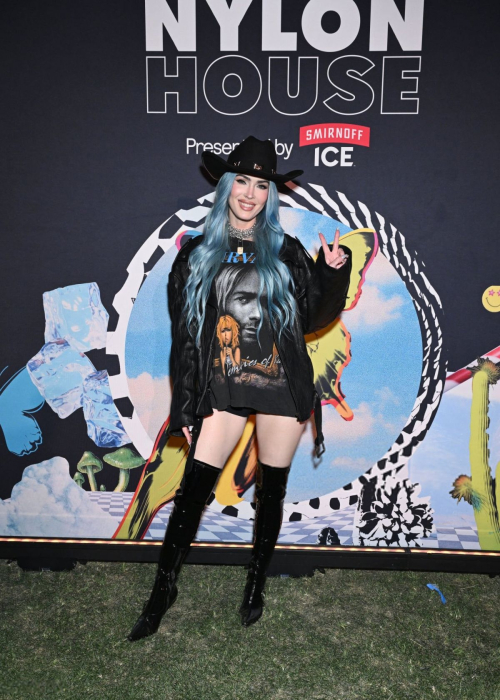 Megan Fox at Nylon House Event During Coachella Music Festival 2