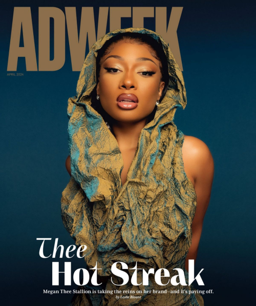 Megan Thee Stallion for Adweek Magazine April 2024