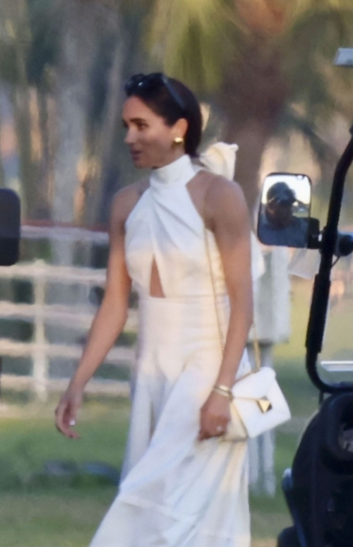 Meghan Markle at Royal Salute Polo Challenge in Miami