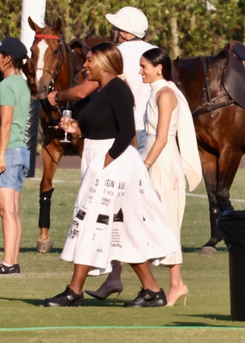 Meghan Markle at Royal Salute Polo Challenge in Miami 3