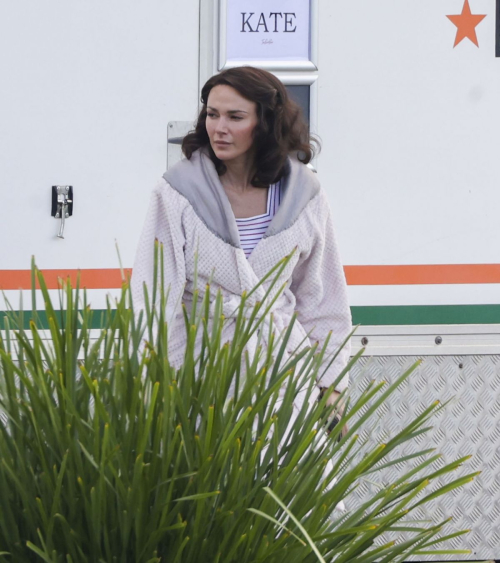 Michelle Keegan Filming with Warren Brown and Faye Marsay in Australia 2