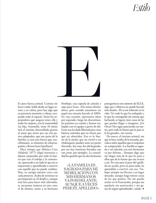 Monica Cruz Featured in Elle Spain April 2024 3