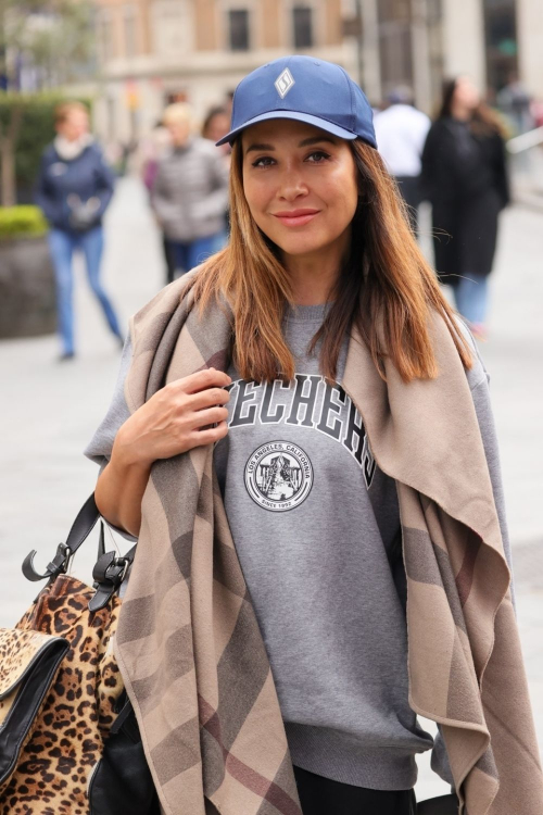 Myleene Klass Arrives at Smooth Radio in London 3