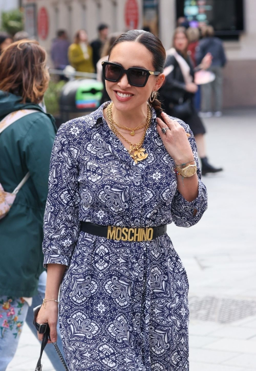 Myleene Klass at Smooth Radio in London 2