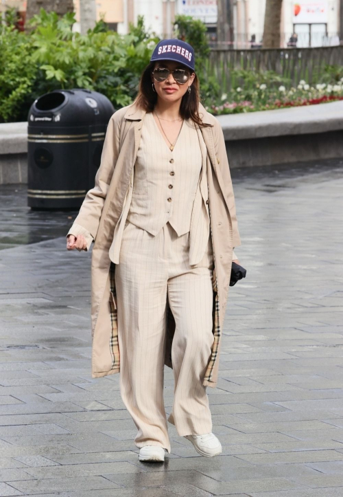 Myleene Klass Leaves Smooth Radio in London 2