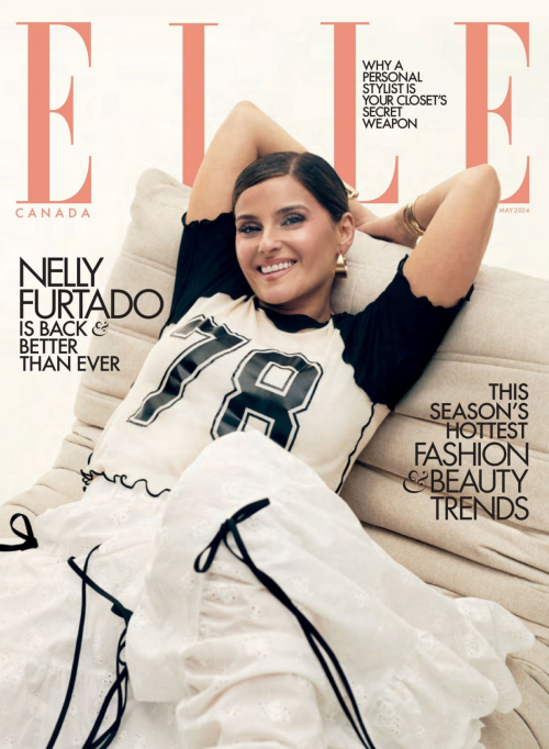 Nelly Furtado for Elle Canada May 2024